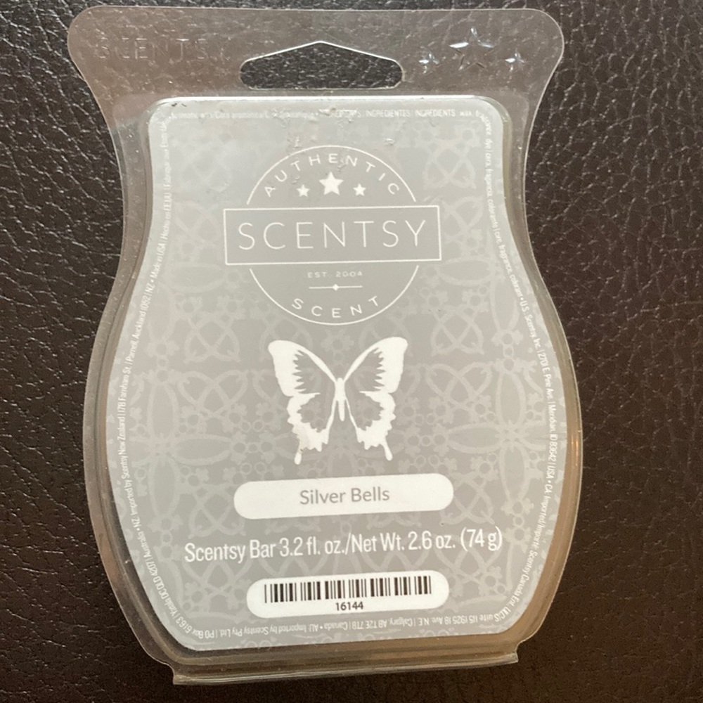 Scentsy silver bells wax